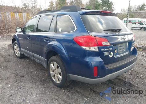 2011 Subaru Outback 2.5I Premium из США, поврежденный, VIN 4S4BRBGC7B3347042